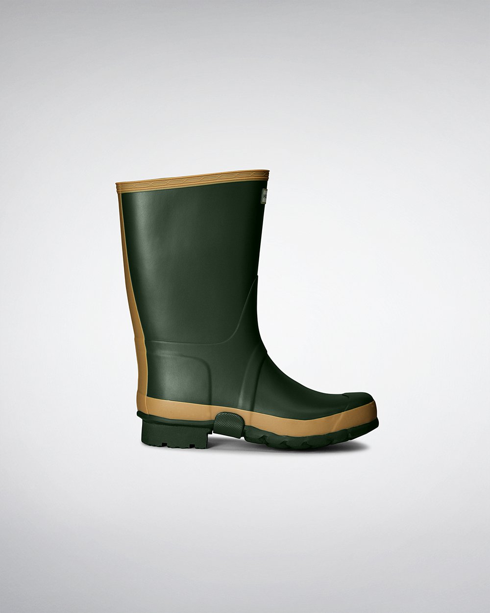 Botas De Cortas Hunter Hombre Gardener - Verde - Argentina 5093ETUWS